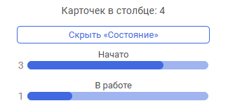Вид столбца плоской секции