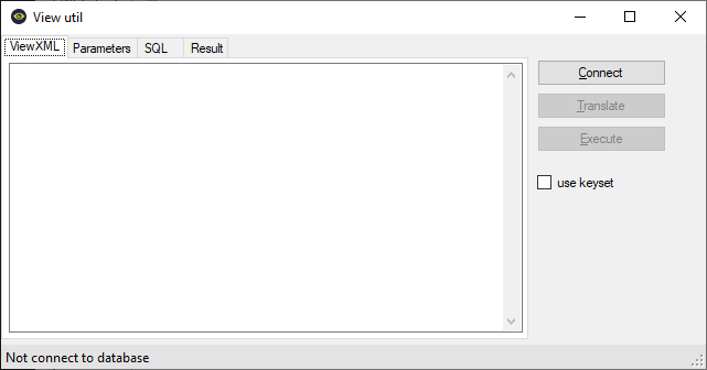 Главное окно программы "ViewUtil"